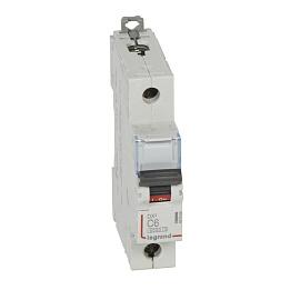 Выключатель автоматический DX3 6А 1П однополюсный C 10кА 407666 Legrand