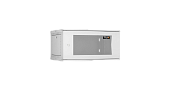 Шкаф настенный разборный 19", 6U, стекло, 600х450, GY TWI-066045-R-G-GY TLK