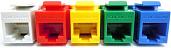 Модуль розеточный Keystone категории 5e, UTP, 1xRJ45, T568A/B, белый 16B-U5-03WT Eurolan