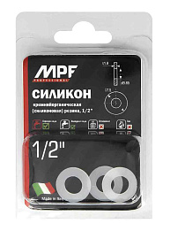 Прокладка 1/2 MPF белая (силикон) (3 шт.), MP