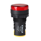 Лампа AD22DS(LED) матрица D22мм красный 24В AC/DC-КЭАЗ 303939