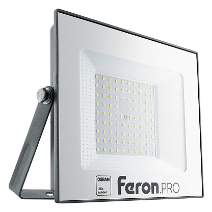 Изображение товара Прожектор светодиодный 100Вт LL-1000 OSRAM IP65 с монтажным креплением черный