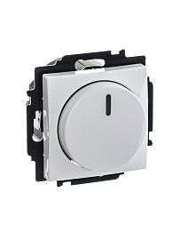 Светорегулятор (диммер) Busch-Dimmer Basic55 скрытой установки с центральной платой, альпийский белый 6515-0-0842 2CKA006515A0842 ABB