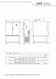 Преобразователь частоты K751 380В 3Ф 355-400кВт 650-725А K751-33-355400RM ONI