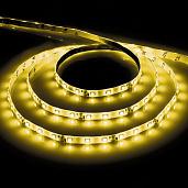 Светодиодная лента LS603/ 60SMD(3528)/m 4.8W/m 12V 5m желтый на белом 27670 Feron