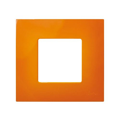Изображение товара Накладка декоративная на рамку S27 Play оранжевая
