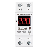 Реле напряжения RE V-40A 46-237 Rostokelectro