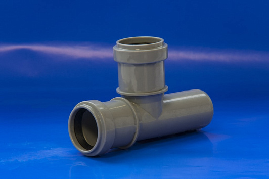 Изображение товара Тройник канализационный 32х32мм угол 87,5 203287 Политэк