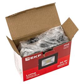 Прожектор светодиодный СДО-3003 30Вт 6500К IP65 EKF Basic