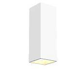 Светильник светодиодный 10Вт WL-Cube настенный 4000К 80х80х230мм угол 60° IP54 RAL9010 белый матовый V1-R5-Y0513-21000-5401040 Вартон