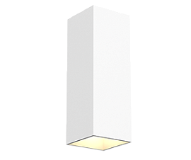 Светильник светодиодный 10Вт WL-Cube настенный 4000К 80х80х230мм угол 60° IP54 RAL9010 белый матовый V1-R5-Y0513-21000-5401040 Вартон