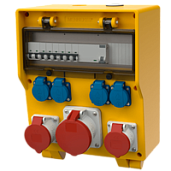 Комбинация розеток 71063 EverGUM IP44 Mennekes