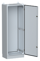 Щит 1600х600х400 (ВхШхГ) IP54 ЩМП 16.6.4 0 без монтажной панели, цоколь RAL7035 YKM40-1664-54 IEK У2