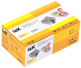Контроллер с ПДУ радио MONO 1 канал 12В 10А 120Вт белый  LSC1-MONO-120-RF-20-12-W IEK