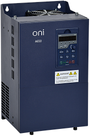 Преобразователь частоты A650 380В 3Ф 55кВт 112А тор. M A650-33E55TM ONI