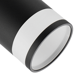 LIGHTING Светильник 4008 накладной настенный под лампу GU10 черный IEK