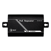 Репитер, мощность 15,4Вт, дальность передачи 100м., вх./вых. RJ-45 PoE PSE-REP-E Бастион