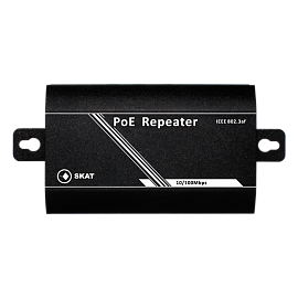 Репитер, мощность 15,4Вт, дальность передачи 100м., вх./вых. RJ-45 PoE PSE-REP-E Бастион