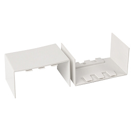Соединитель (100х60) (2 шт) Plast EKF PROxima Белый (conw-100-60x2) EKF