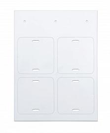 Маркировка для кабеля квадрат 55/55 CIC55554SQW DKC