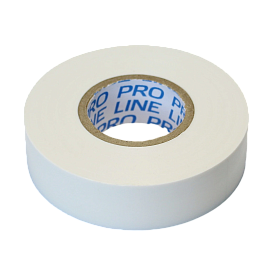 Изолента ПВХ белая 19мм 20м   6777 Pro-Line