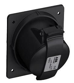 Роз уг.фл 332RAM6B,32A,3P+E,IP44,6ч.чер 2CMA100547R1000 ABB
