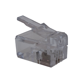 Коннекторы SUPRLAN 4P4C (RJ-11) уп. 100шт 10-0229