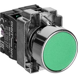 Кнопка управления NP2-BA35 без подсветки зеленый, 1НЗ +1НО IP40 (R) 573964 CHINT