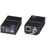 SC&T IP09CK Комплект удлинителей Ethernet по коаксиальному кабелю, включает приемник и передатчик