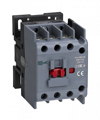 Изображение товара Контактор КМ-102 3п/25А 1НО 400В AC DEKraft 22020DEK Schneider Electric