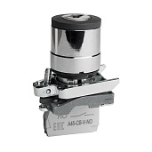 Переключатель OptiSignal D22 C4-SK-21 с ключем 2 положения металл 1НО XB4BG21 332170 КЭАЗ