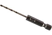 Сверло по металлу HEX 1/4" Р6М5 2,0х69 мм блистер ПРАКТИКА 037-527