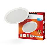 Панель светодиодная RLP-eco 24Вт 230В 4000К 1440Лм 300/285мм белая IP40 IN HOME