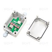 Устройство грозозащиты уличное Ethernet c PoE одноканальное. SP006PHO SC&T