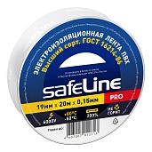 Изолента ПВХ белая 19х20м 9369 Safeline