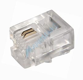 ДЖЕК штекер 6Р2С PROCONNECT (FD6033) 05-1011-3