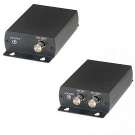 Комплект (передатчик HE01CT + приемник HE01CR) для передачи сигналов HDMI по коаксиальному кабелю. HE01C SC&T