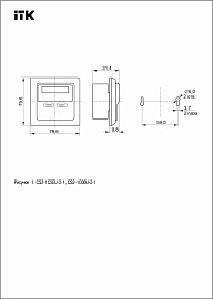 Розетка RJ45+RJ45 компьютерная внутренняя кат.5E UTP 2 порта белый CS2-1C5EU-2-1 ITK
