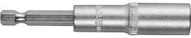 Бита  с торцовой головкой, удлиненная, Cr-V, хвостовик E 1/4", 8мм KRAFTOOL 26396-08