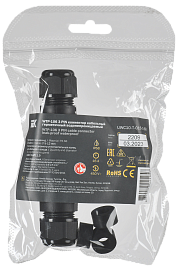 Коннектор кабельный герметичный WTP-106 3 PIN IP68 UWC10-T-016-3-68 IEK