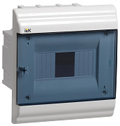Бокс пластиковый ЩРВ-П- 6 IP41 встраив. PRIME, 210х198х102 MKP82-V-06-41-20, IEK