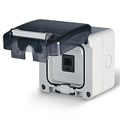 Розетка RJ 45, настенная DIS137648150 DKC