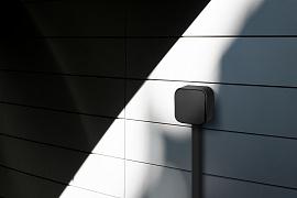 Выключатель одноклавишный QUTEO открытой установки 10А 250В IP20 черный 782471 Legrand