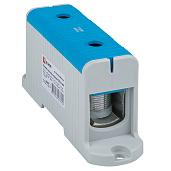 Клемма силовая вводная КСВ одинарная 35-240 кв.мм синяя plc-kvs-35-240-blue EKF
