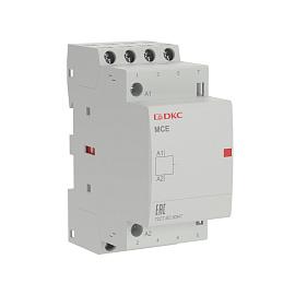 Контактор модульный YON max типа MCE, 4P, 16A, 240В, 4НО MCE-16-40-A240 DKC