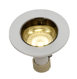 Светильник 4106 встраиваемый поворотный LIGHTING под лампу GU10 белый/шоколад пластик LT-UVB0-4106-GU10-1-K30 IEK