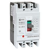 Выключатель автоматический 25А 3П трехполюсный ВА-99МL 15кА IP30 Basic mccb99-63-25mI EKF