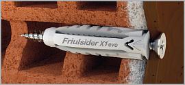 Дюбель нейлоновый универсальный X1 evo 6х30  FR_6007000603000 FRIULSIDER