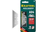 Трапециевидные лезвия KRAFTOOL SG-A24 тип А24, уп.5 шт 09625-S5_z02
