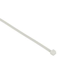 Стяжка кабельная (хомут)  200х2,5   белая нейлон (plc-c-2.5x200)  EKF